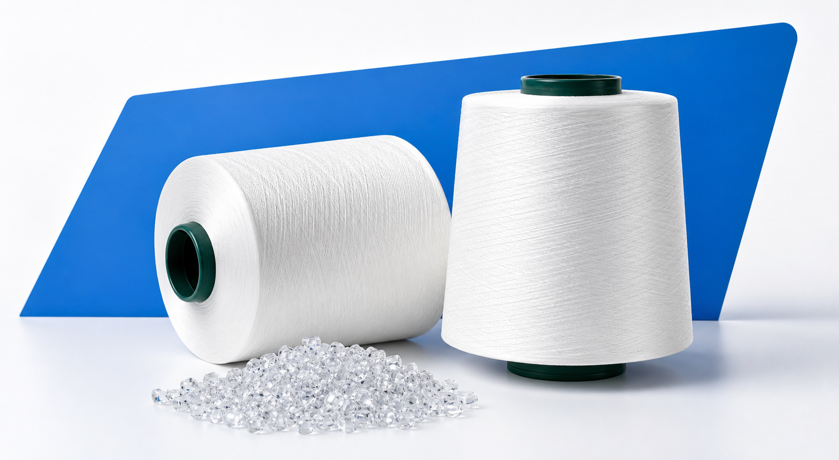 Recycled polyester filament yarn and rPET chips