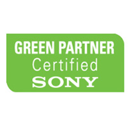 Sony Green Partner certification